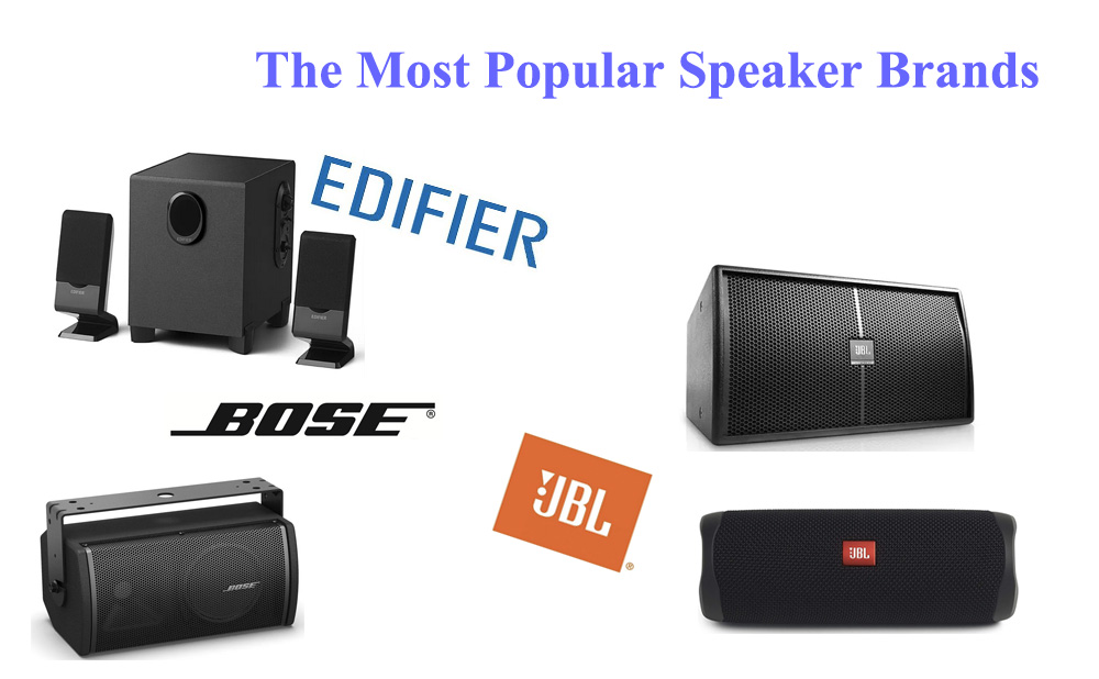 The most popular speaker brands